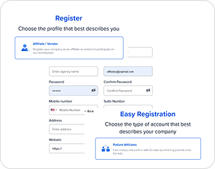 Step 1 Sign Up
