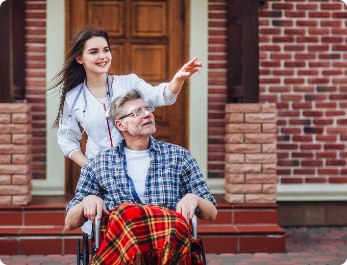 Mobile dentist for seniors