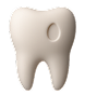 Early cavities and enamel