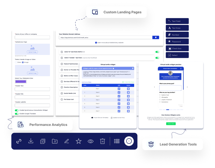 Custom Landing Pages