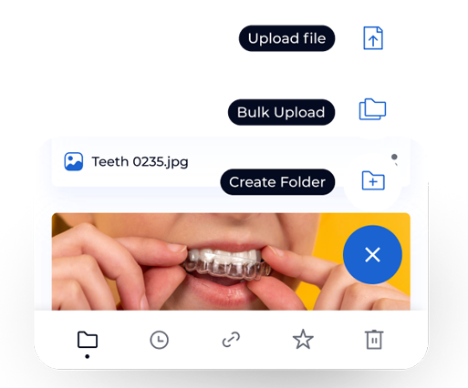dentaldrop - upload dental patient files