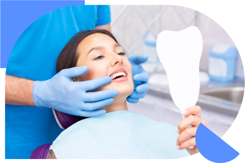Cosmetic dentistry service at Dentulu