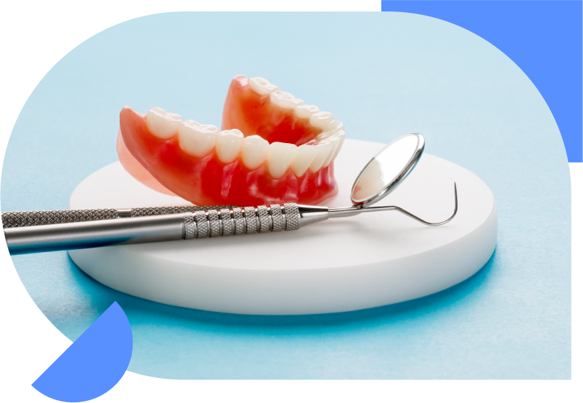 What is the treatment process for Valplast dentures